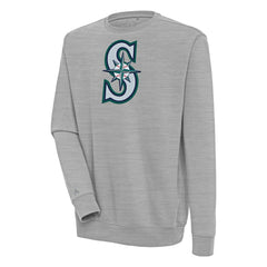 Seattle Mariners Antigua Victory Pullover Sweatshirt - MLB