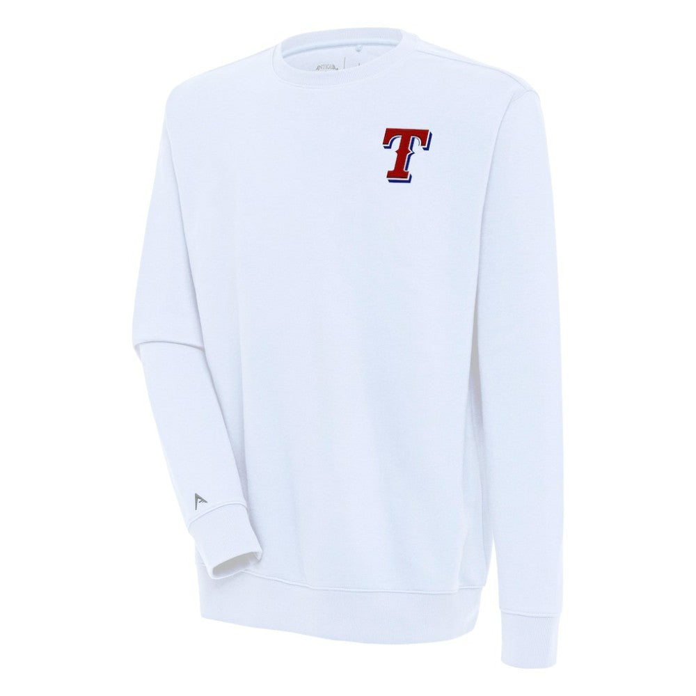 Texas Rangers Antigua Victory Pullover Sweatshirt - MLB