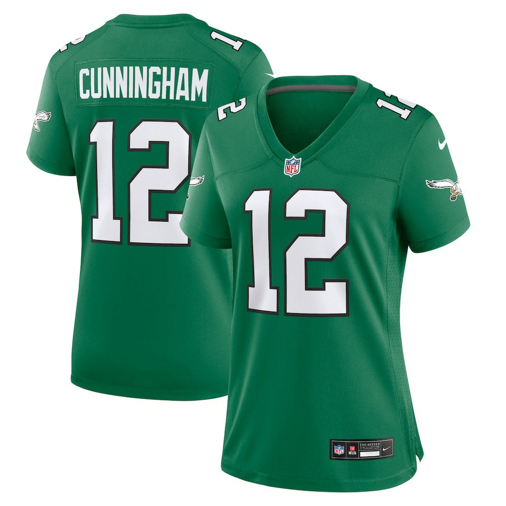Randall Cunningham Philadelphia Eagles Women's Alternate Game Jersey Kelly Green | Nike for Sale