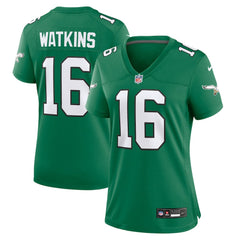 Quez Watkins Philadelphia Eagles Women's Alternate Game Jersey Kelly Green | Nike for Sale