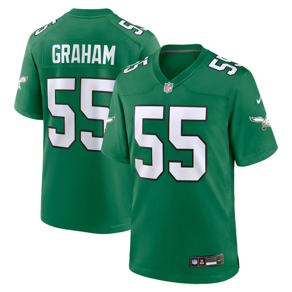 Brandon Graham Philadelphia Eagles Alternate Game Jersey Kelly Green | Nike for Sale