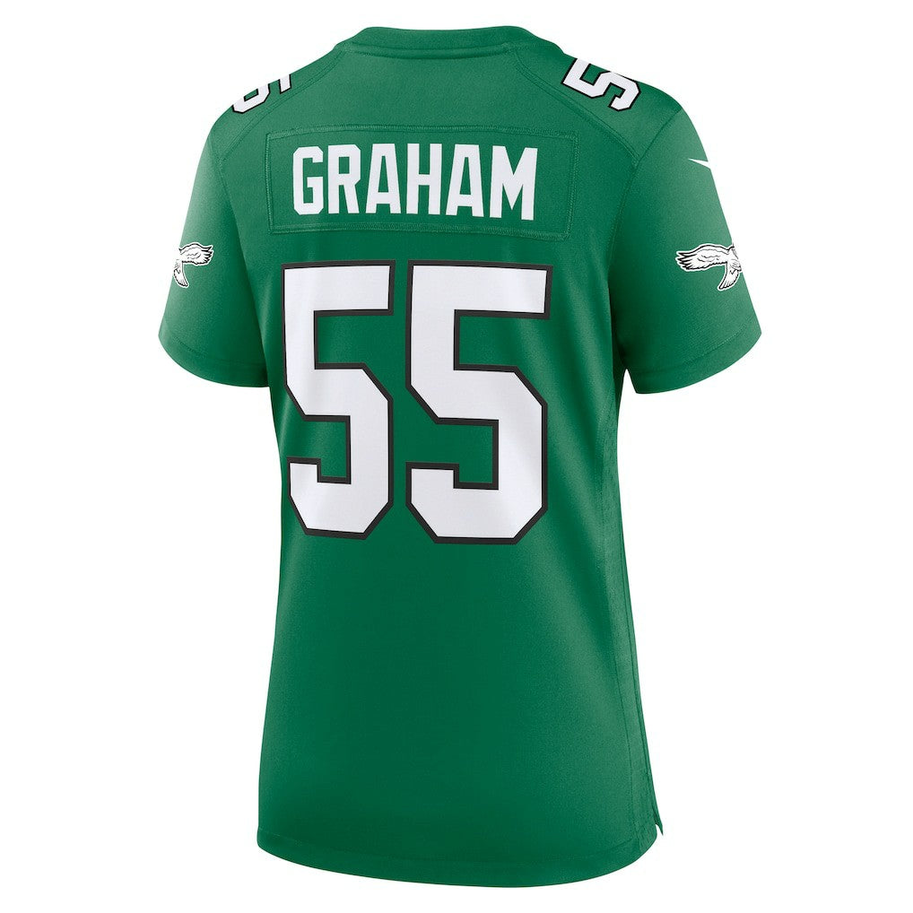 Brandon Graham Philadelphia Eagles Women's Alternate Game Jersey Kelly Green | Nike for Sale