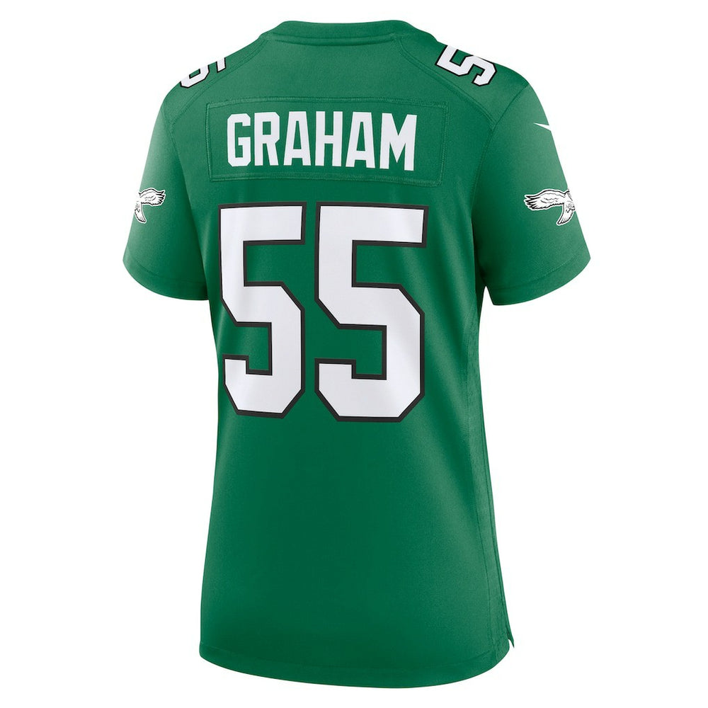 Brandon Graham Philadelphia Eagles Women's Alternate Game Jersey Kelly Green | Nike for Sale