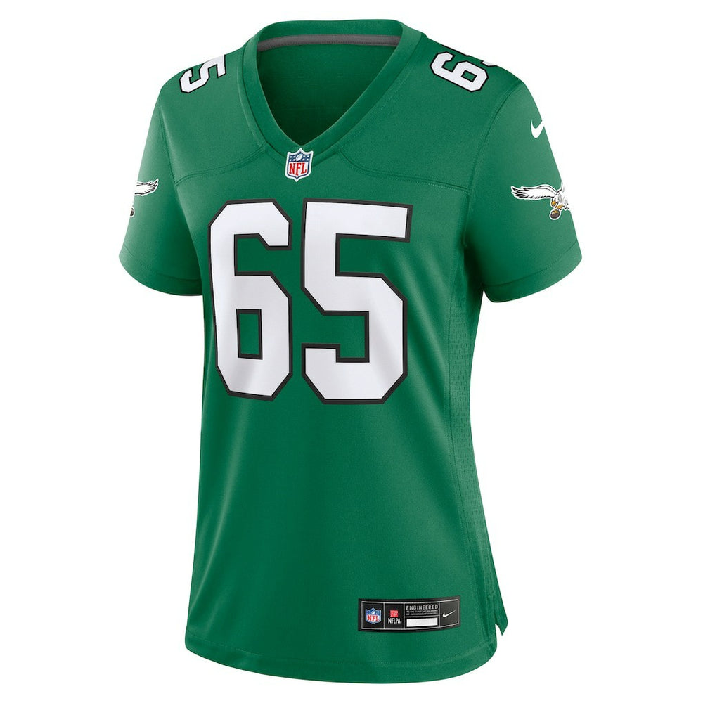 Lane Johnson Philadelphia Eagles Women's Alternate Game Jersey Kelly Green | Nike for Sale