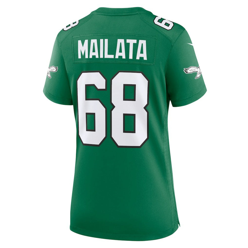 Jordan Mailata Philadelphia Eagles Women's Alternate Game Jersey Kelly Green | Nike for Sale
