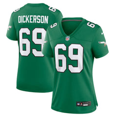 Landon Dickerson Philadelphia Eagles Women's Alternate Game Jersey Kelly Green | Nike for Sale