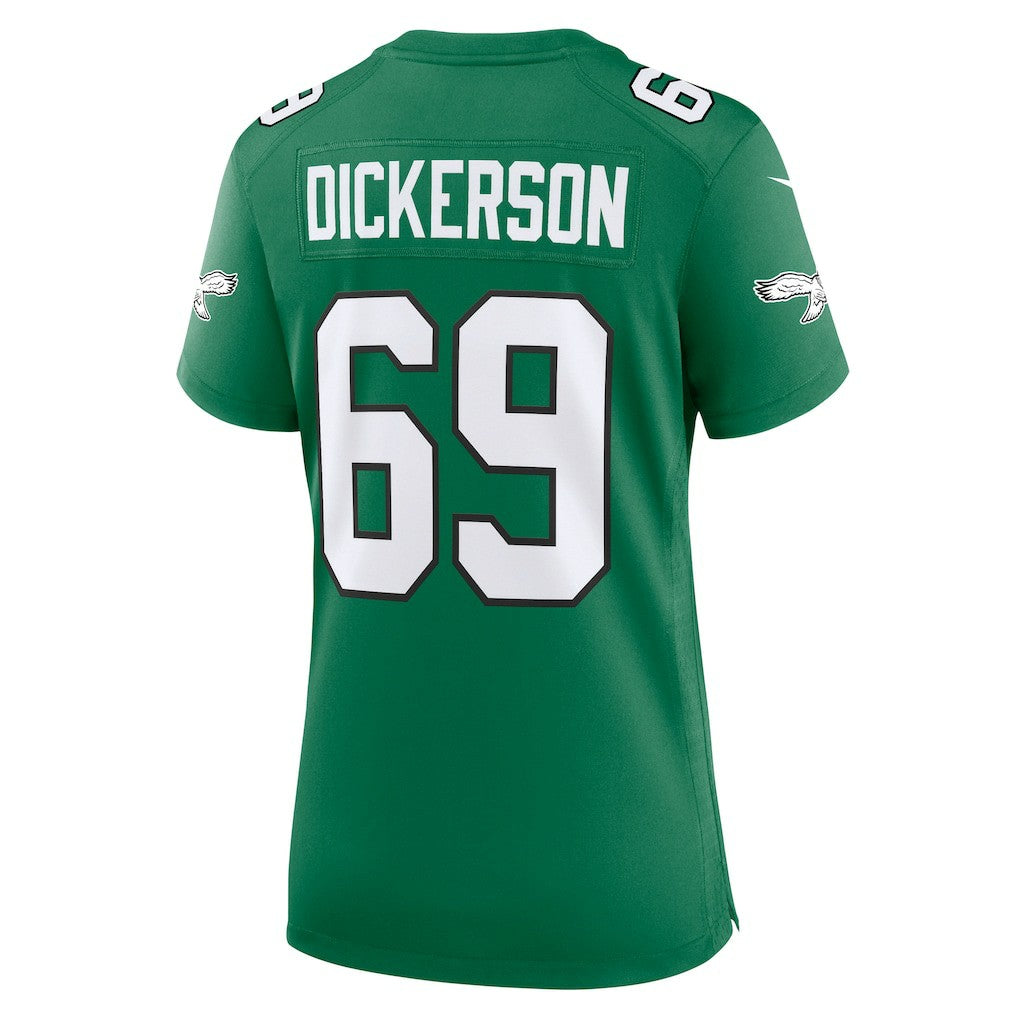 Landon Dickerson Philadelphia Eagles Women's Alternate Game Jersey Kelly Green | Nike for Sale
