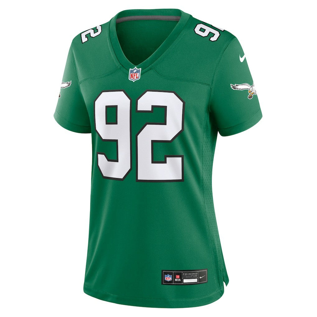 Reggie White Philadelphia Eagles Women's Alternate Game Jersey Kelly Green | Nike for Sale