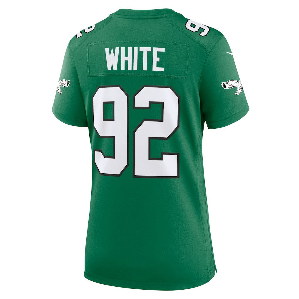 Reggie White Philadelphia Eagles Women's Alternate Game Jersey Kelly Green | Nike for Sale