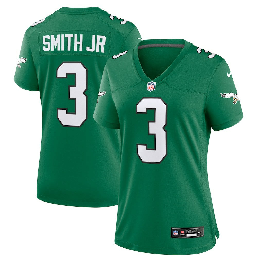Nolan Smith Philadelphia Eagles Women's Alternate Game Jersey Kelly Green | Nike for Sale