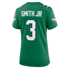 Nolan Smith Philadelphia Eagles Women's Alternate Game Jersey Kelly Green | Nike for Sale