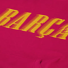 Barcelona Team Oversized Raglan Pullover Hoodie Red - FIFA World CUP