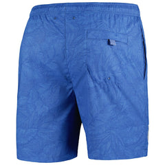 Indianapolis Colts Naples Layered Leaves Swim Trunks Royal | Tommy Bahama