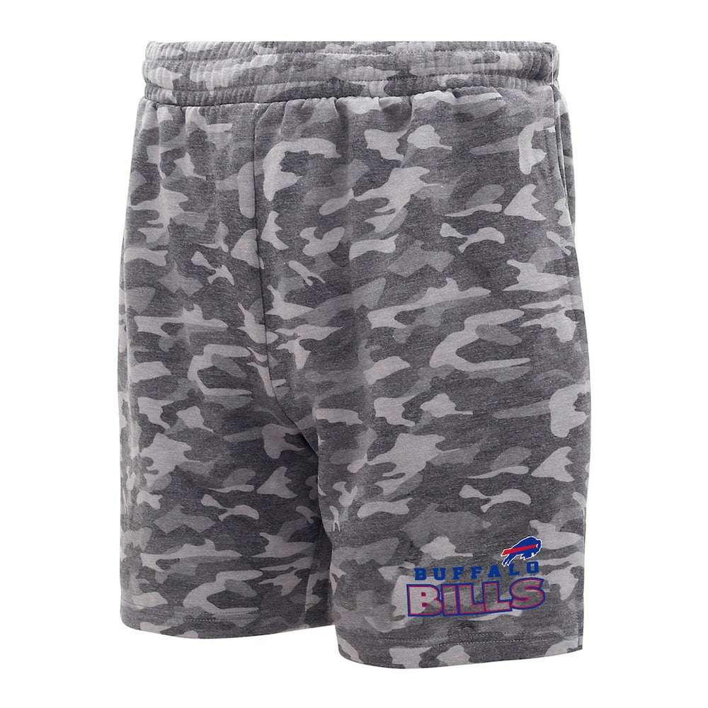 Buffalo Bills Concepts Sport Biscayne Camo Shorts Charcoal | NFL