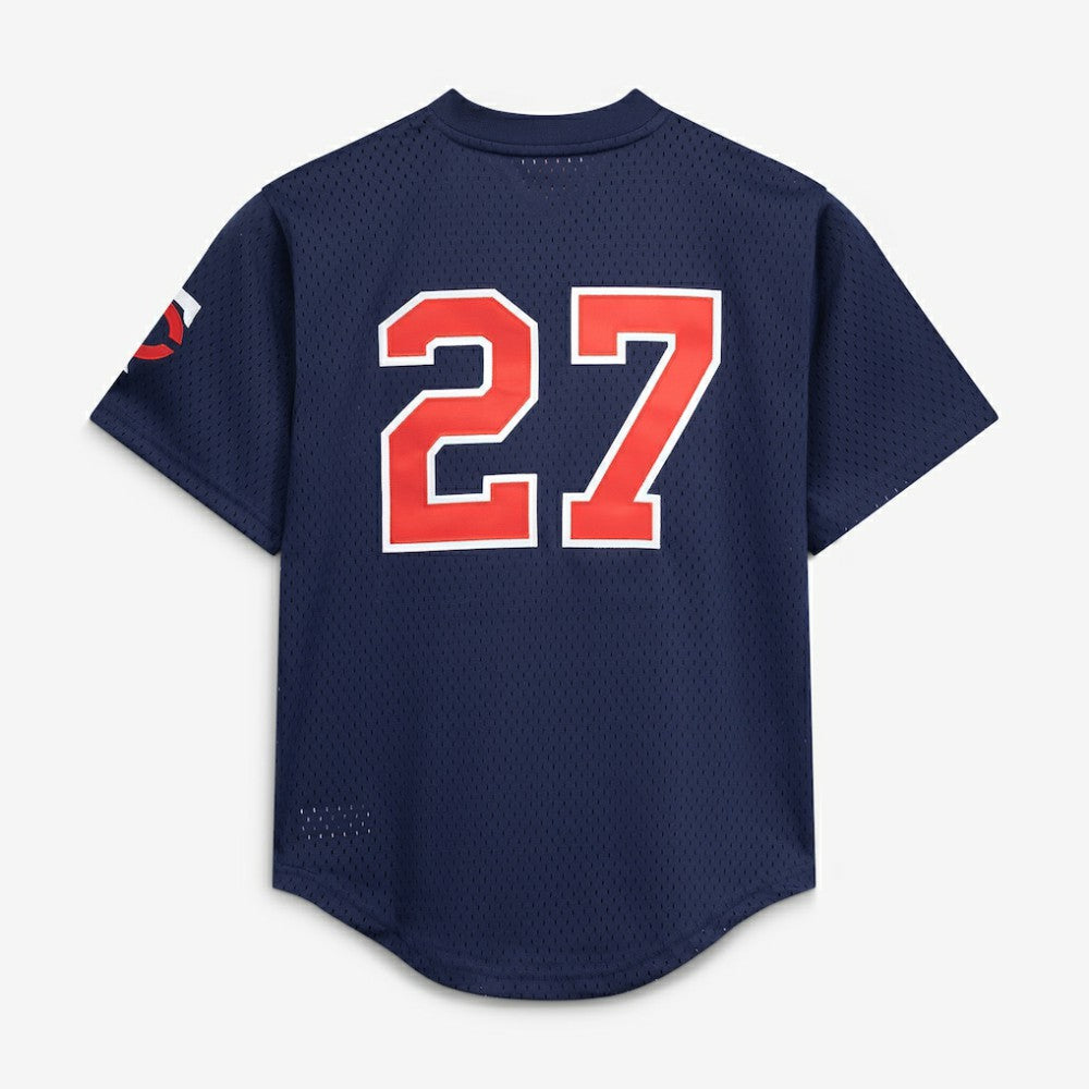 David Ortiz Minnesota Twins Mitchell & Ness Youth Cooperstown Collection Mesh Batting Practice Jersey - MLB