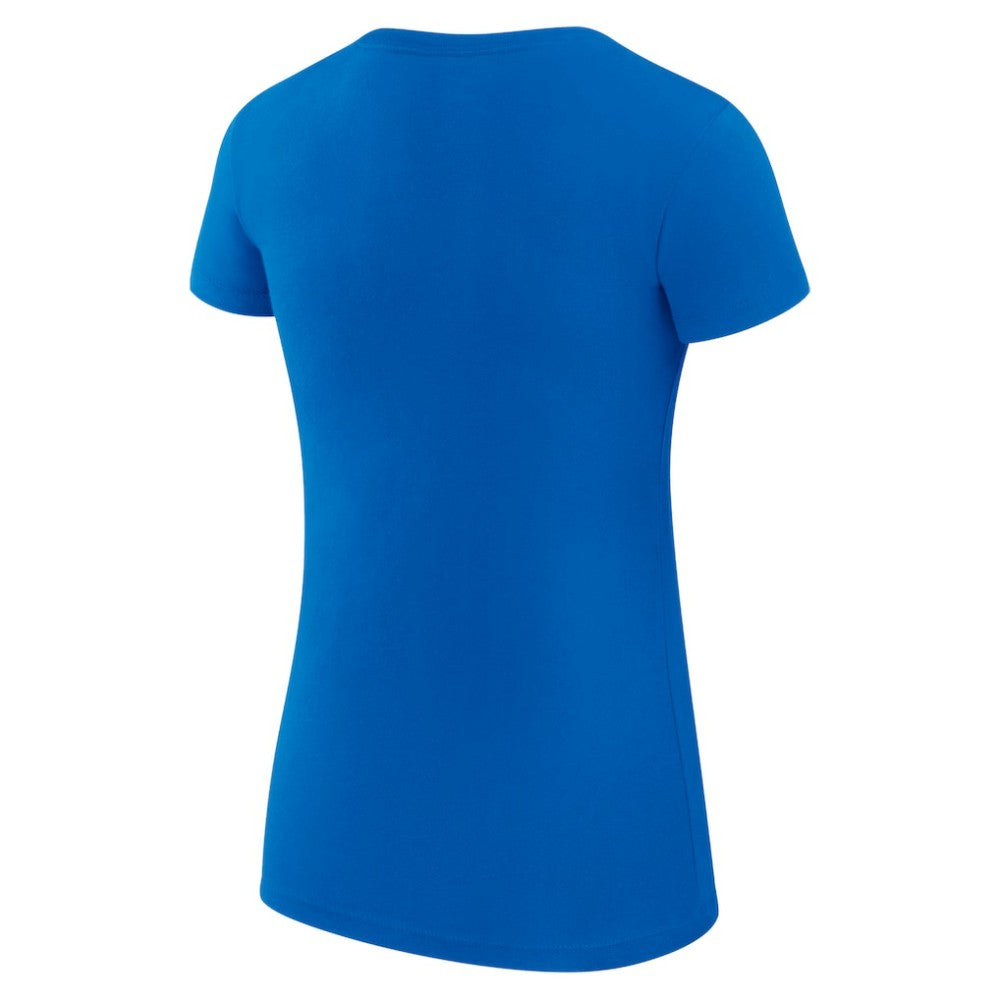 Buffalo Sabres G-III 4Her by Carl Banks Women's Super-Slim Fit Lightweight Heart T-Shirt - Royal - NHL