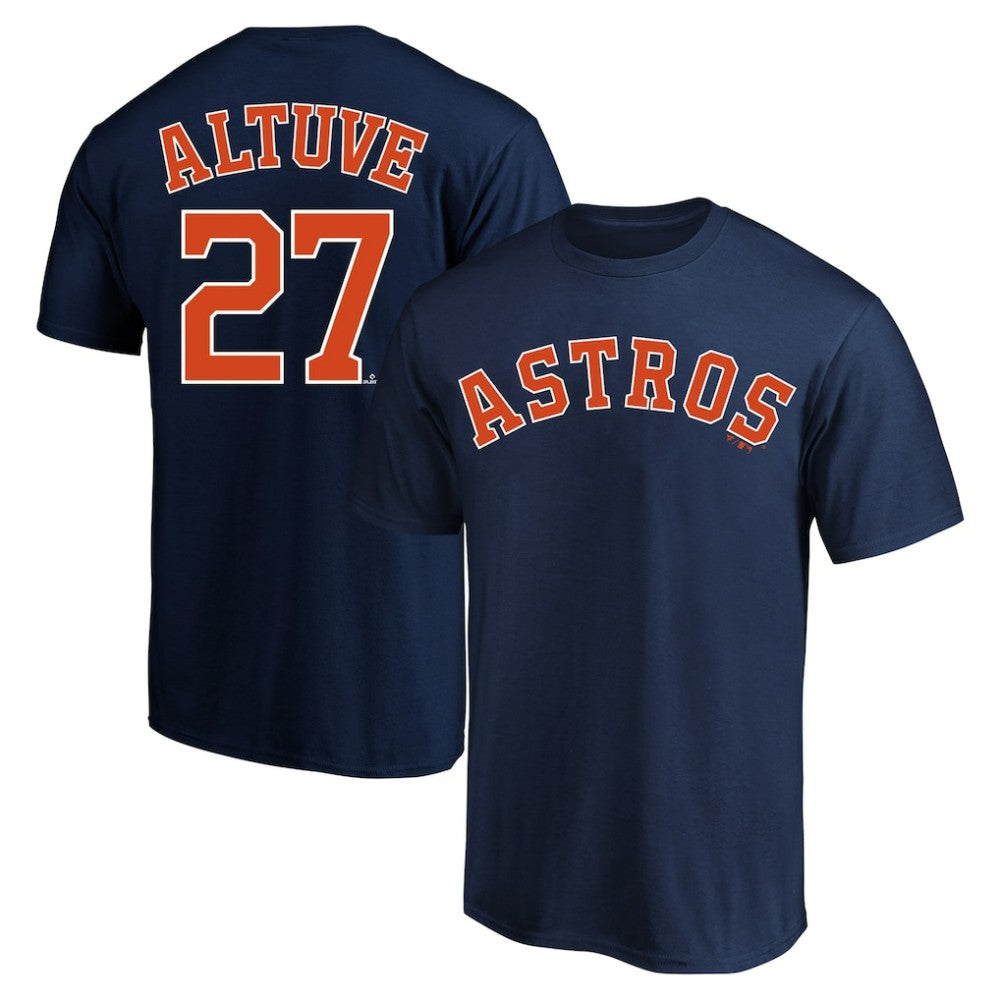Jose Altuve Houston Astros Fanatics Big & Tall Name & Number T-Shirt - MLB