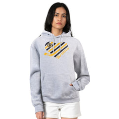 Boston Bruins G-III 4Her by Carl Banks Women's Heart Pullover Hoodie - Heather Gray - NHL
