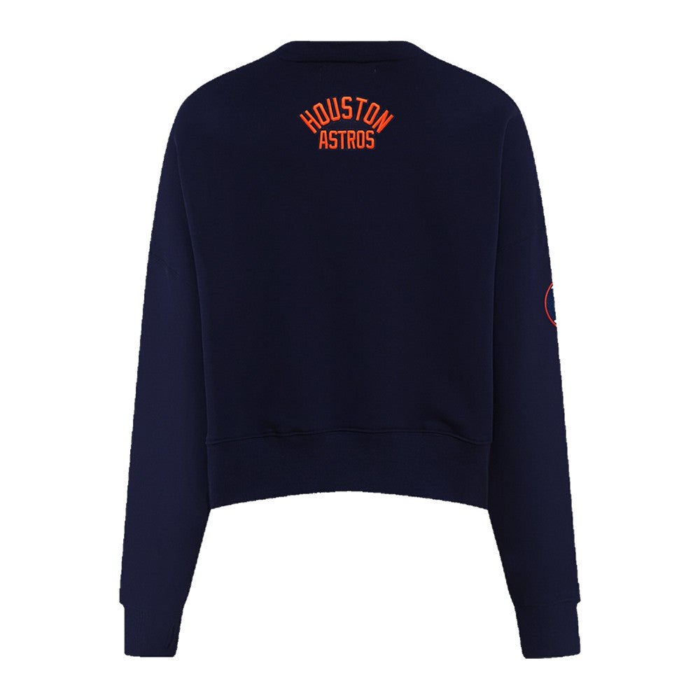 Houston Astros Pro Standard Women's Painted Sky Pullover Sweatshirt - MLB