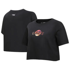 San Francisco Giants Pro Standard Women's Painted Sky Boxy Cropped T-Shirt - MLB