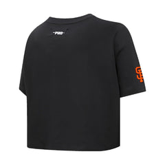San Francisco Giants Pro Standard Women's Painted Sky Boxy Cropped T-Shirt - MLB
