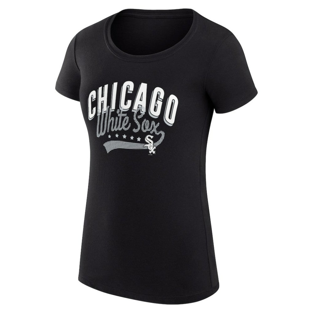 Chicago White Sox G-III 4Her by Carl Banks Women's Super-Slim Fit Lightweight Filigree Team T-Shirt - MLB