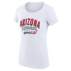 Arizona Diamondbacks G-III 4Her by Carl Banks Women's Super-Slim Fit Lightweight Filigree Team T-Shirt - MLB