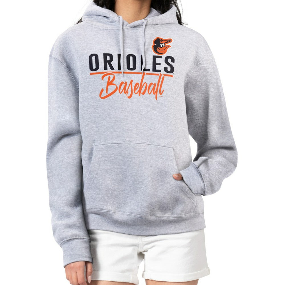 Baltimore Orioles G-III 4Her by Carl Banks Women's Team Fleece Pullover Hoodie - MLB