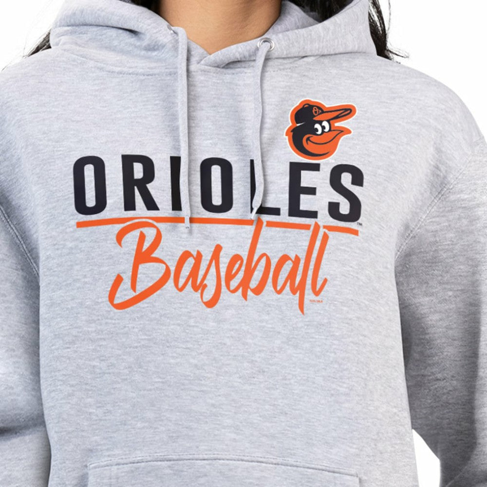 Baltimore Orioles G-III 4Her by Carl Banks Women's Team Fleece Pullover Hoodie - MLB