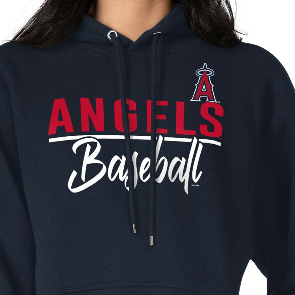Los Angeles Angels G-III 4Her by Carl Banks Women's Team Fleece Pullover Hoodie - MLB
