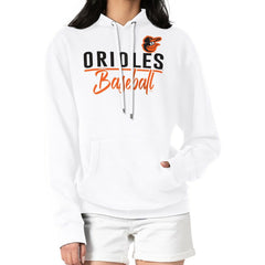 Baltimore Orioles G-III 4Her by Carl Banks Women's Team Fleece Pullover Hoodie - MLB