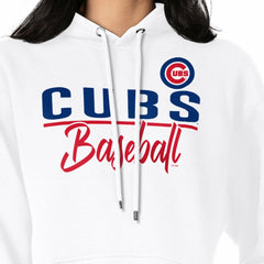 Chicago Cubs G-III 4Her by Carl Banks Women's Team Fleece Pullover Hoodie - MLB
