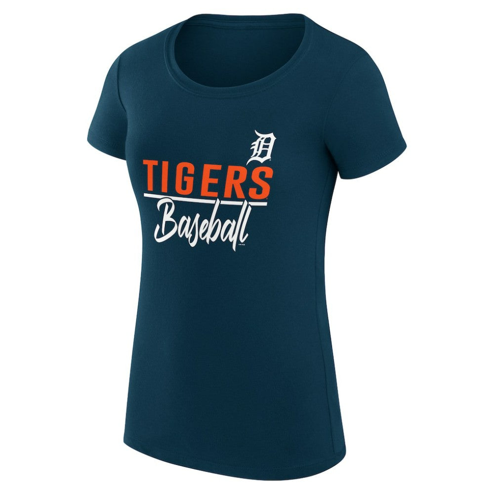 Detroit Tigers G-III 4Her by Carl Banks Women's Super-Slim Fit Lightweight Team Graphic T-Shirt - MLB