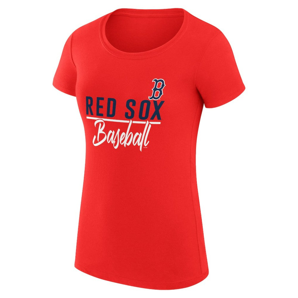 Boston Red Sox G-III 4Her by Carl Banks Women's Super-Slim Fit Lightweight Team Graphic T-Shirt - MLB