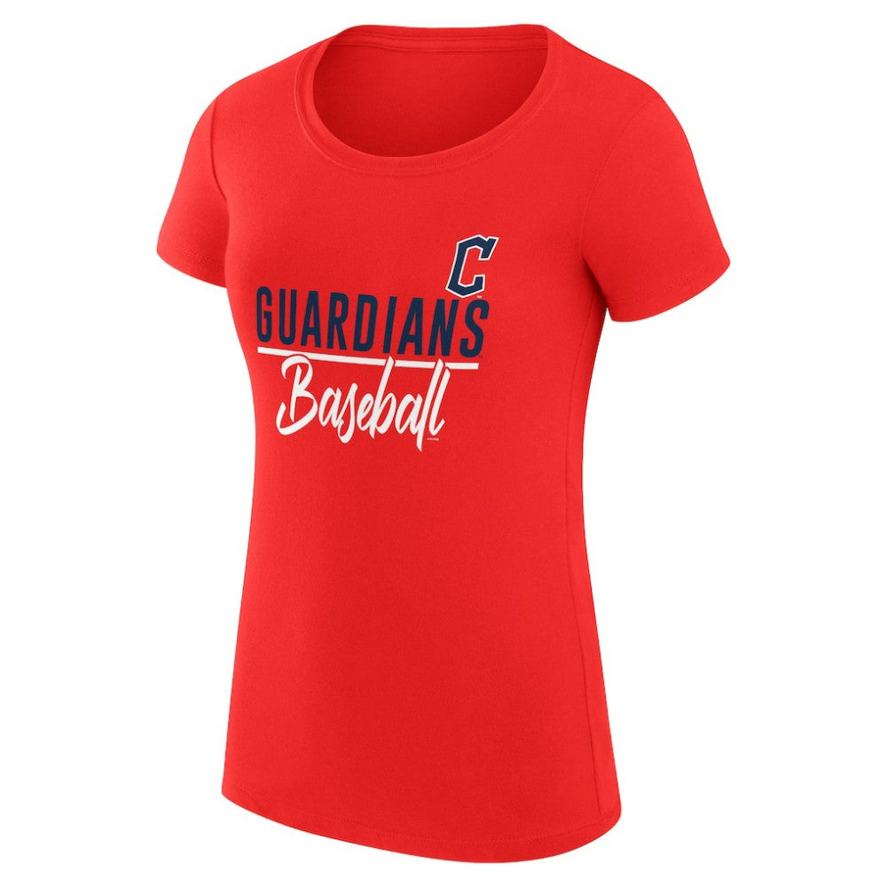 Cleveland Guardians G-III 4Her by Carl Banks Women's Super-Slim Fit Lightweight Team Graphic T-Shirt - MLB
