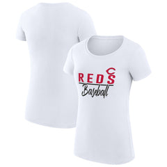 Cincinnati Reds G-III 4Her by Carl Banks Women's Super-Slim Fit Lightweight Team Graphic T-Shirt - MLB