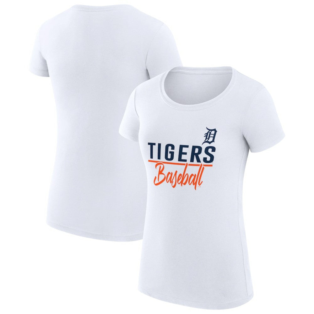 Detroit Tigers G-III 4Her by Carl Banks Women's Super-Slim Fit Lightweight Team Graphic T-Shirt - MLB