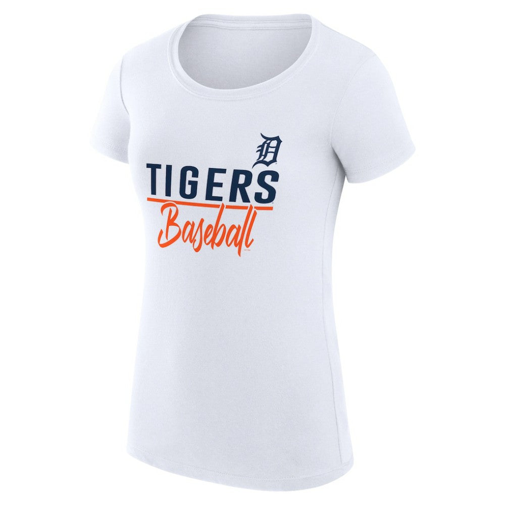 Detroit Tigers G-III 4Her by Carl Banks Women's Super-Slim Fit Lightweight Team Graphic T-Shirt - MLB