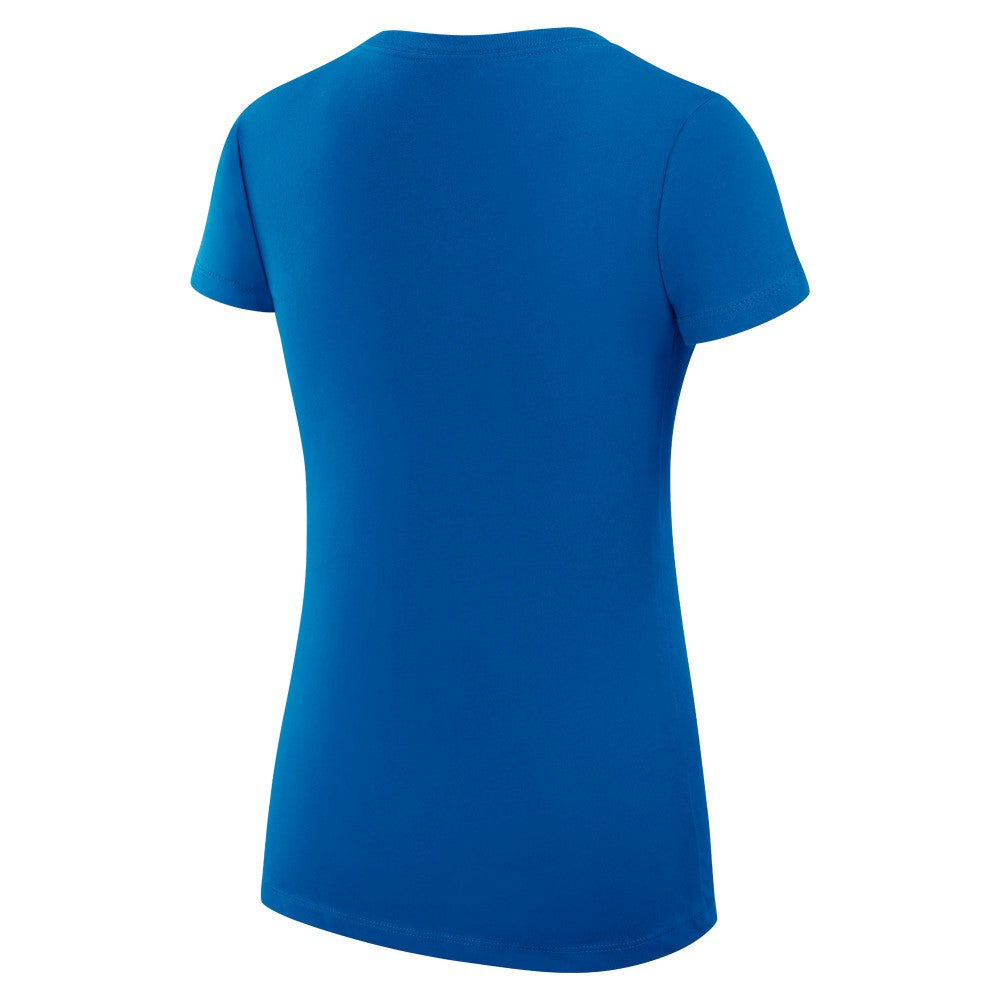 Kansas City Royals G-III 4Her by Carl Banks Women's Super-Slim Fit Lightweight Team Graphic V-Neck T-Shirt - MLB