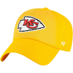 Kansas City Chiefs '47 Secondary Clean Up Adjustable Hat Gold | 47 brand