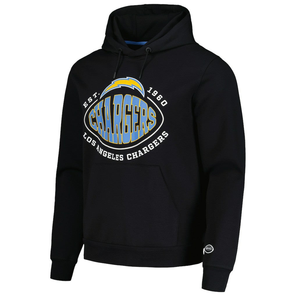 Los Angeles Chargers BOSS X NFL Touchback Pullover Hoodie Black | NFL