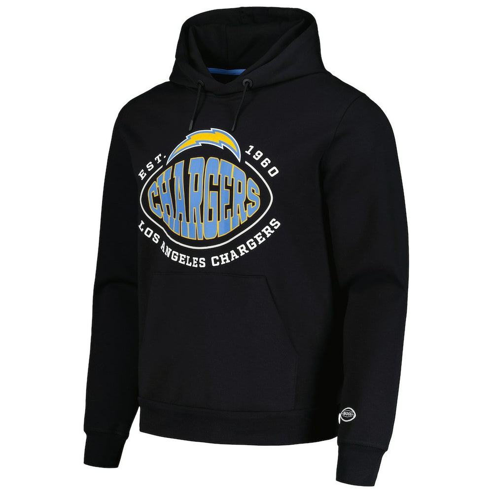 Los Angeles Chargers BOSS X NFL Touchback Pullover Hoodie Black | NFL