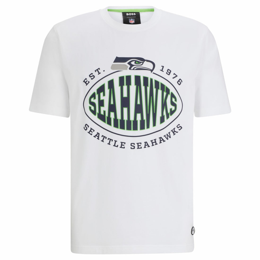 Seattle Seahawks BOSS X NFL Trap T-Shirt White | NFL