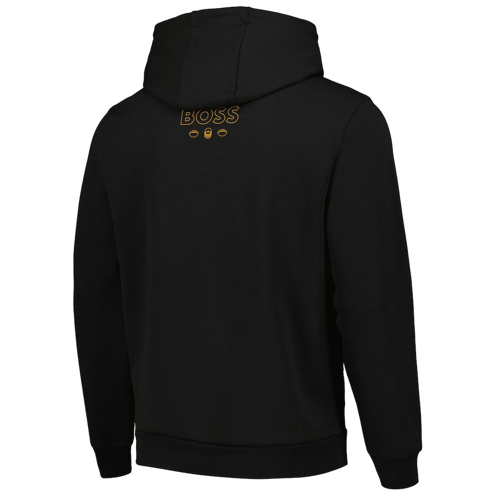 Pittsburgh Steelers BOSS X NFL Touchback Pullover Hoodie Black | NFL