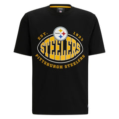 Pittsburgh Steelers BOSS X NFL Trap T-Shirt Black | NFL