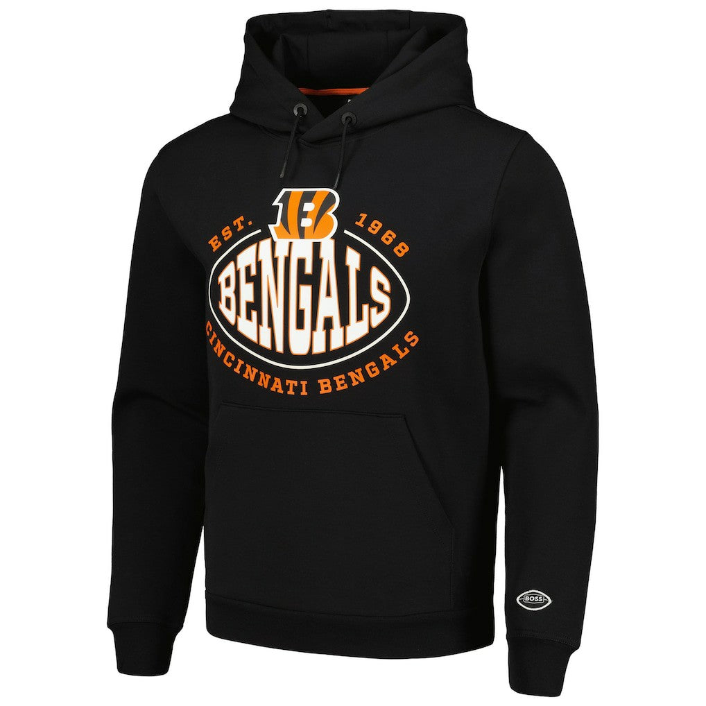 Cincinnati Bengals BOSS X NFL Touchback Pullover Hoodie Black | NFL