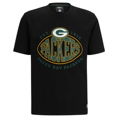 Green Bay Packers BOSS X NFL Trap T-Shirt Black | NFL