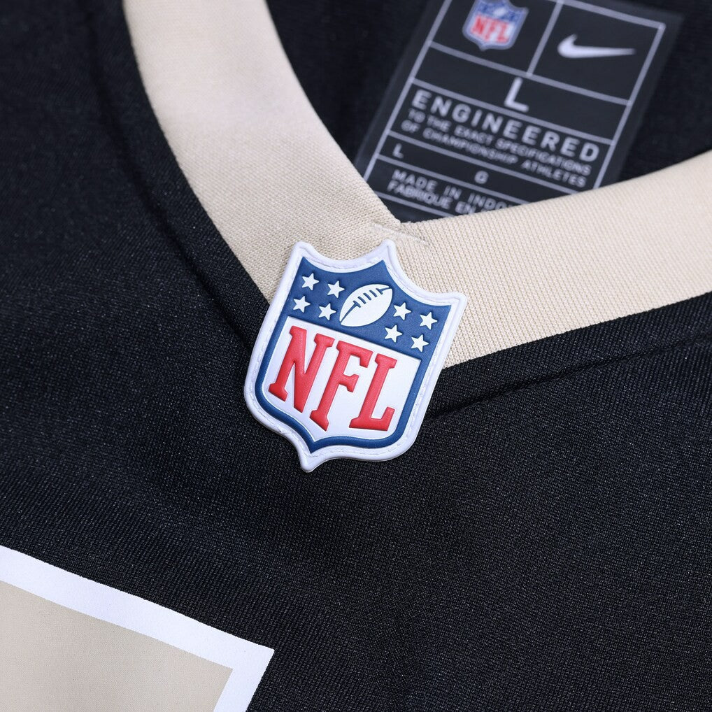 Shaquan Davis New Orleans Saints Game Jersey Black | Nike for Sale
