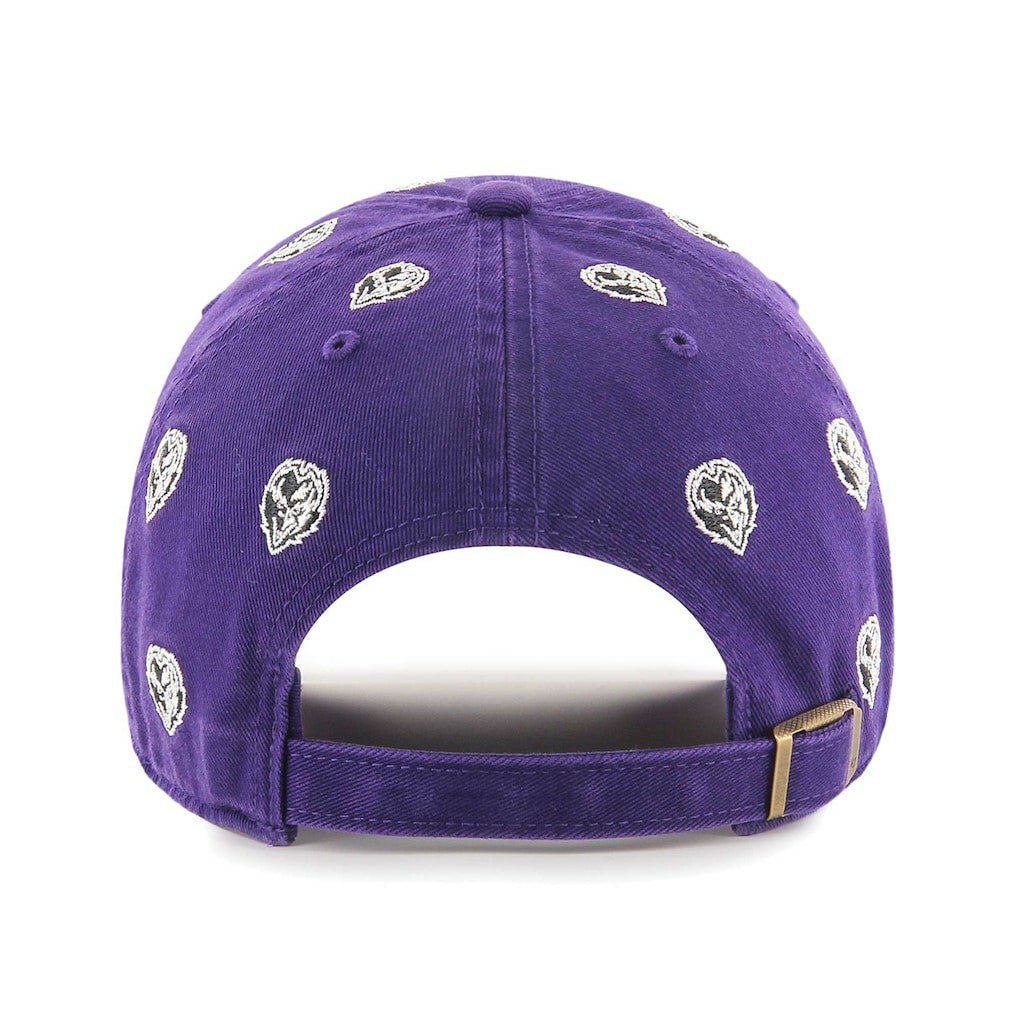 Baltimore Ravens '47 Confetti Clean Up Adjustable Hat Purple | 47 brand