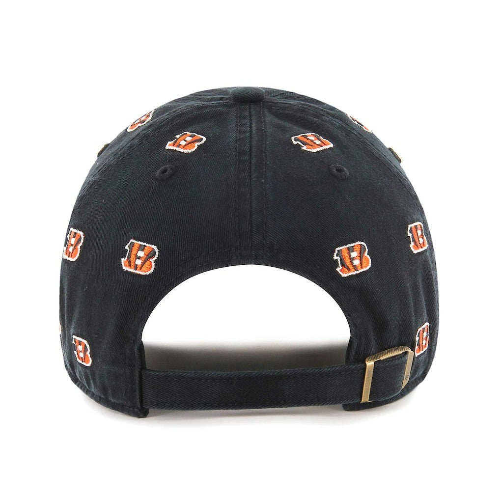 Cincinnati Bengals '47 Confetti Clean Up Adjustable Hat Black | 47 brand